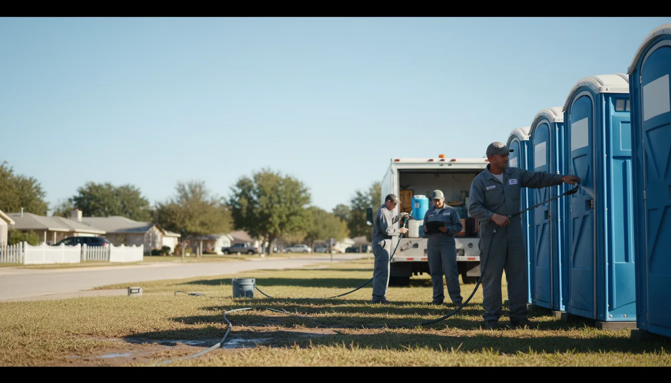 Long-Term Portable Toilet Rental in Sturtevant, WI near me
